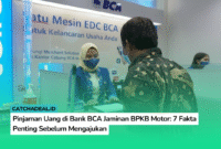 Pinjaman Uang di Bank BCA Jaminan BPKB Motor